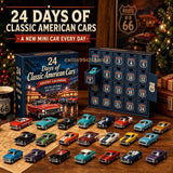 Classic American Cars advent calendar detail